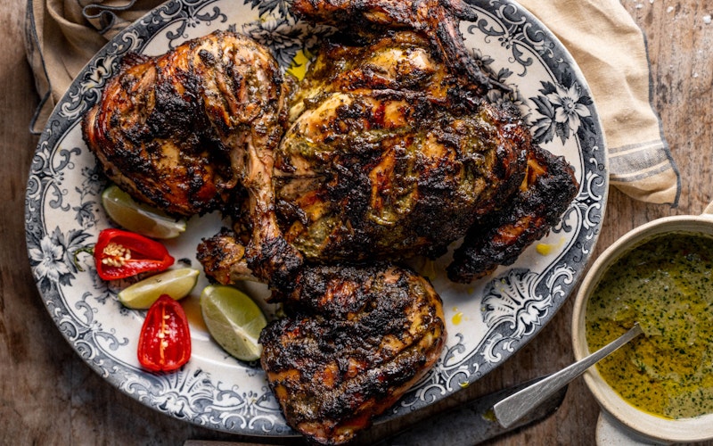 Jerk-Brined Chicken | Roasting | Grilling | Chicken recipes