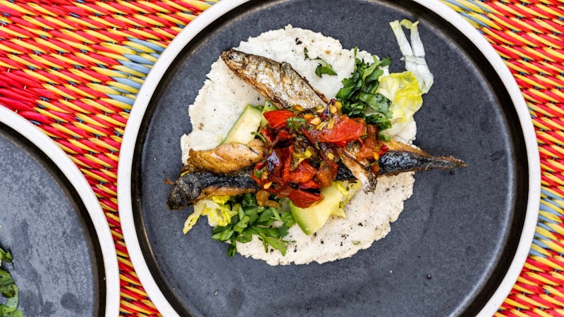 Fish Tacos with Burnt Salsa | Fish recipe | Grilling | Big Green Egg