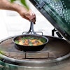 Solidteknics Iron Sauteuse Pan | Cookware | Accessories | Big Green Egg