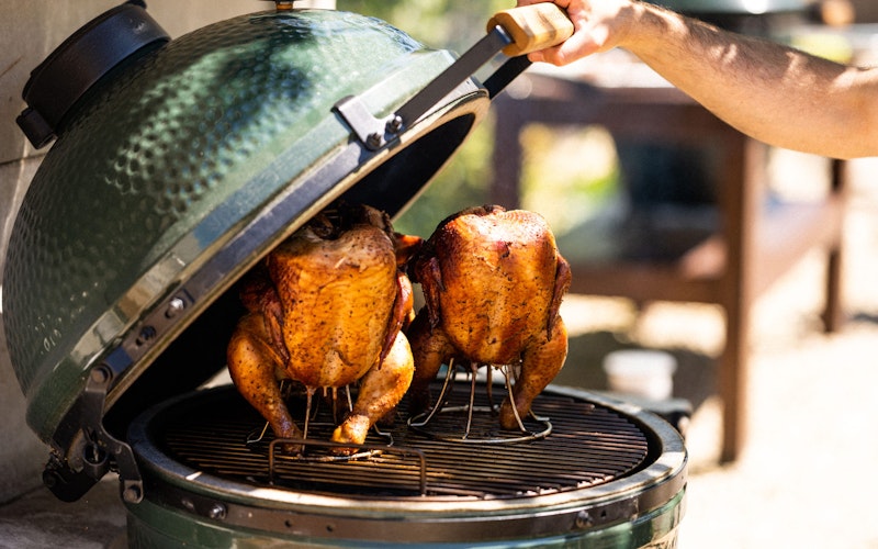 Hot Smoked Chicken | Smoking | Roasting | Chicken recipes | Big Green Egg