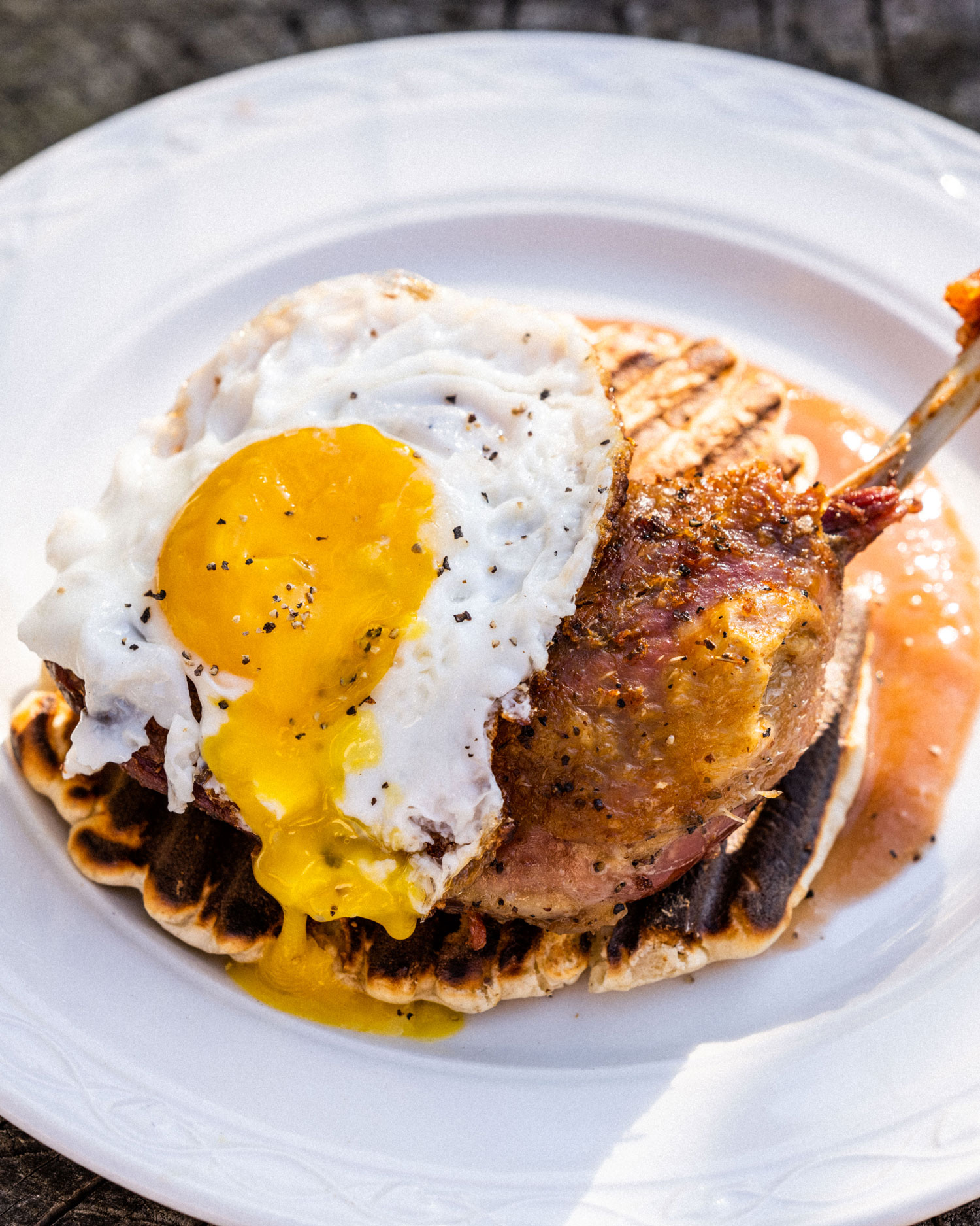 Duck big green egg hotsell