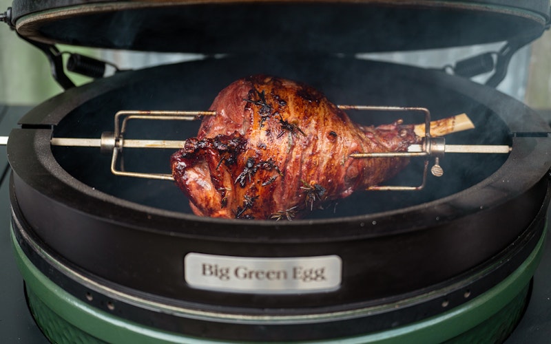 Rotisserie for the XL and Large Big Green Egg | Cookware | Accessories