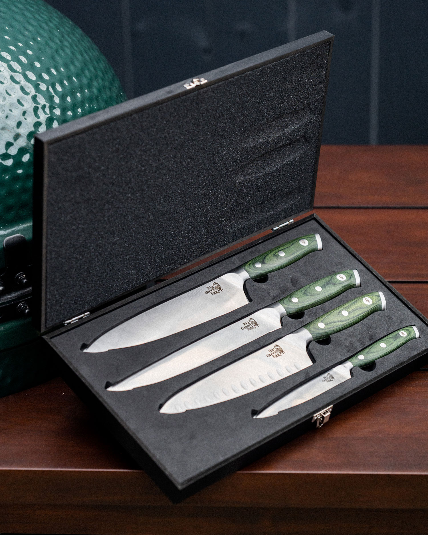Big Green Egg 5" Steak Knives Utensils Accessories Big Green Egg