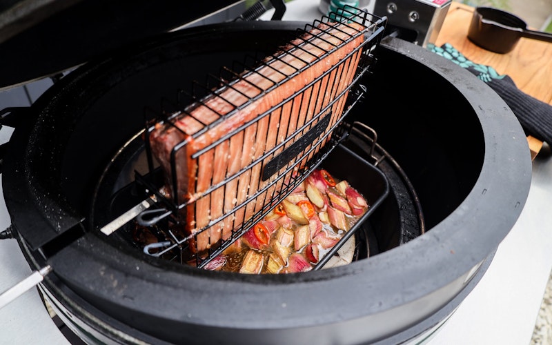 Rotisserie Flat Basket | Cookware | Accessories | Big Green Egg