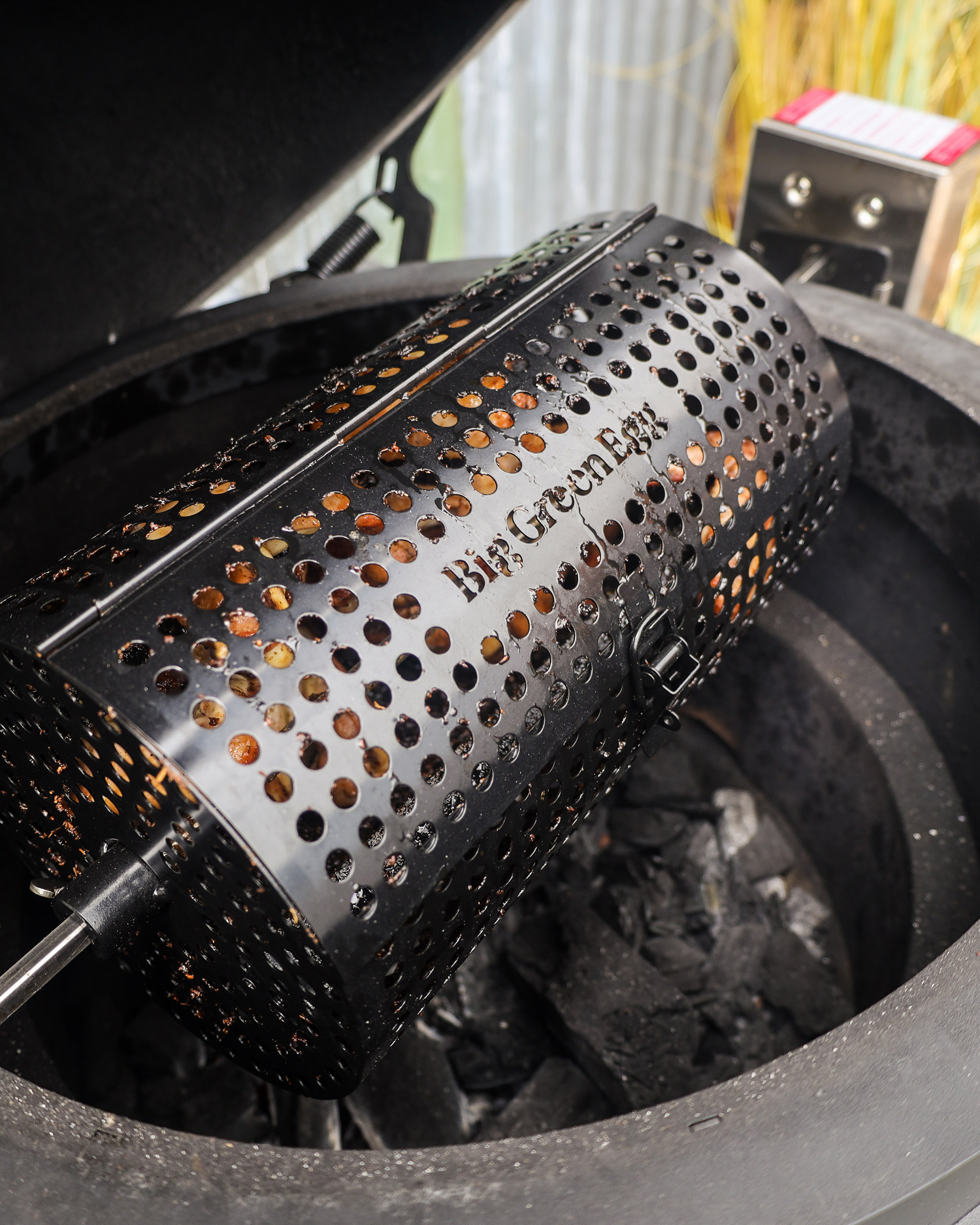 Rotisserie Flat Basket Cookware Accessories Big Green Egg