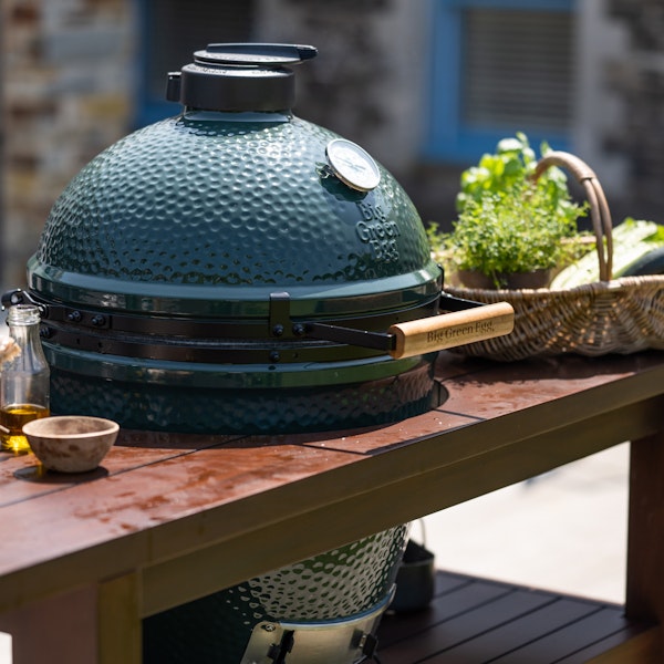 Large Big Green Egg | Kamado charcoal barbecue | Made in 1974