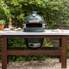 Stainless Steel Topped Premium Royal Mahogany Table | Tables | Bases | Big Green Egg