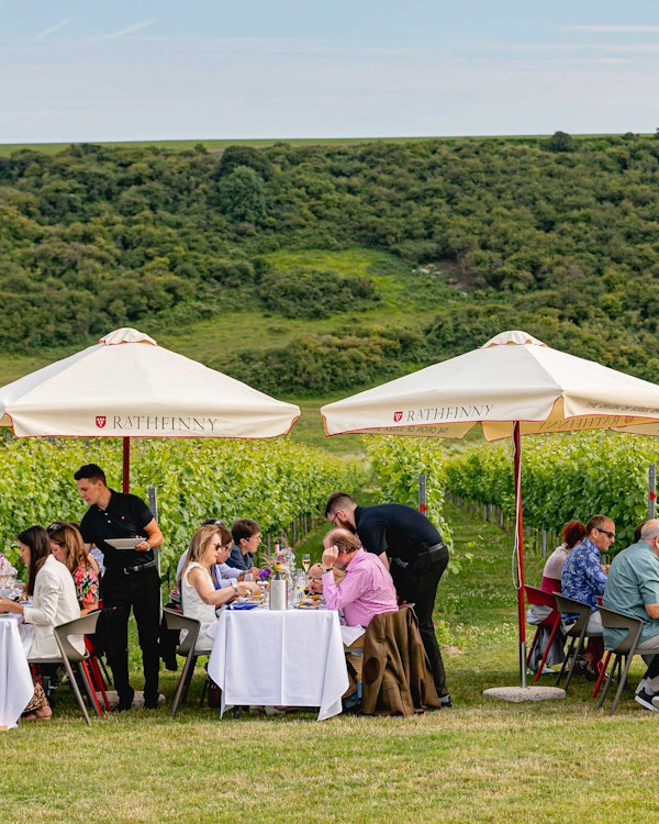 Dining in the Vines | Rathfinny | Where to find the Big Green Egg