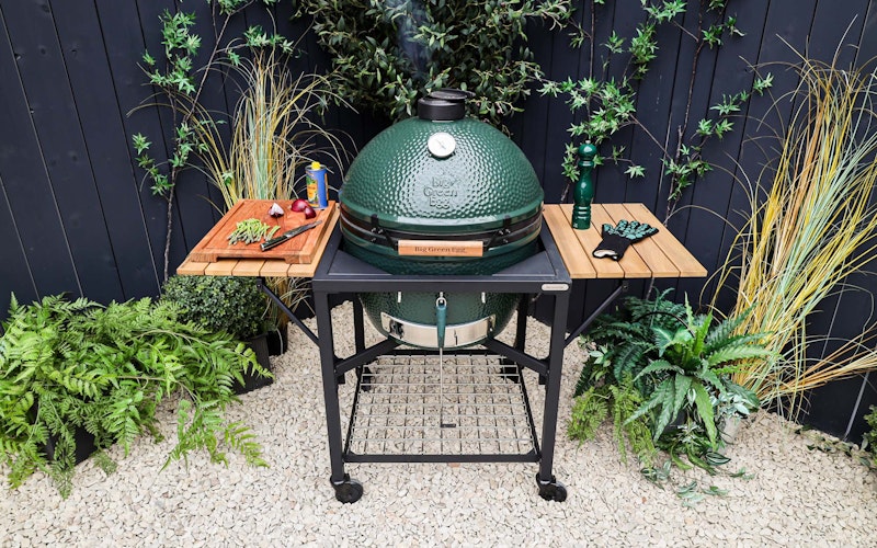 MODULAR NEST + ACACIA FOLDABLE SHELVES | Bases & Shelves | Big Green Egg