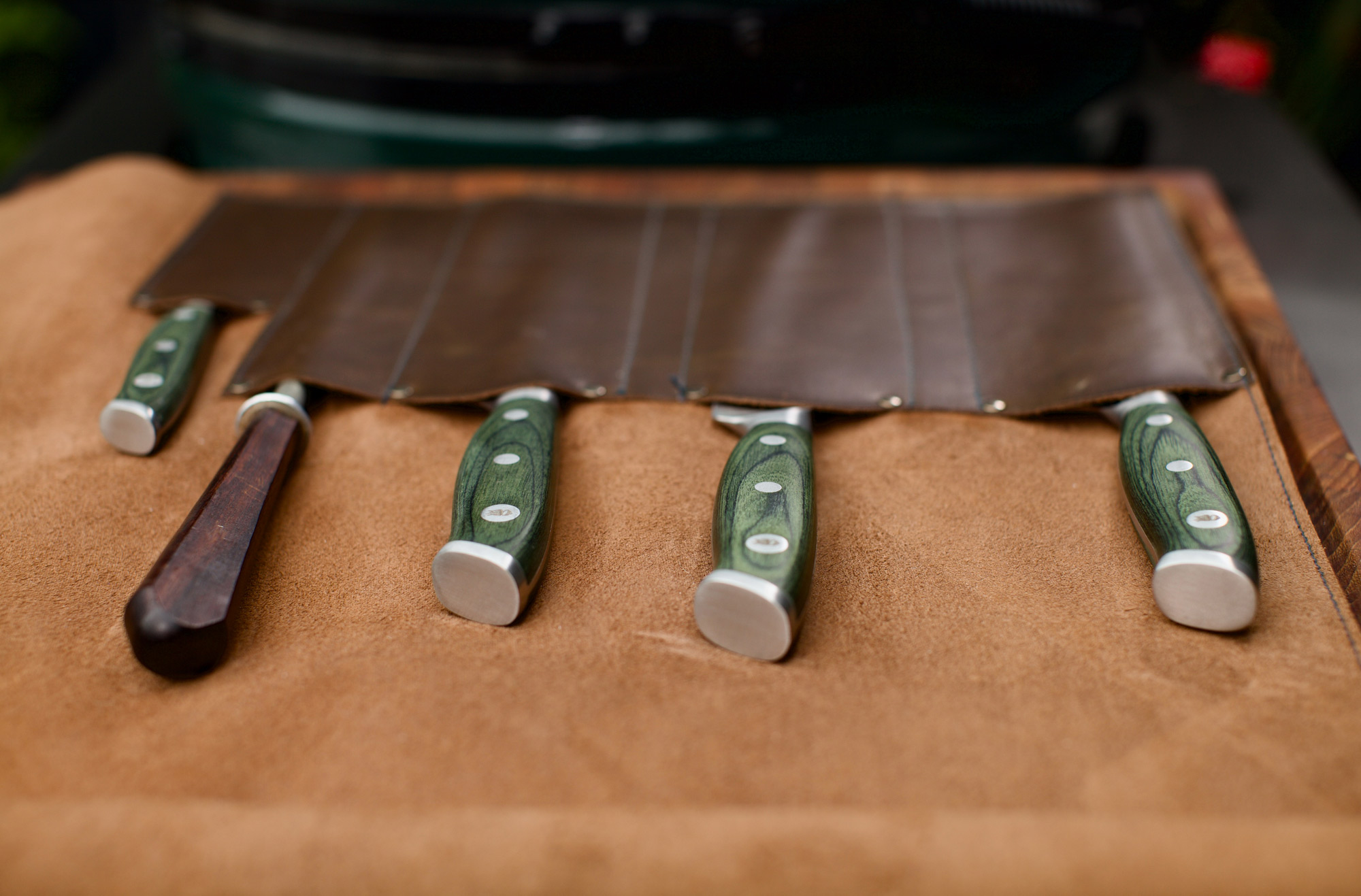 Egg knife best sale block