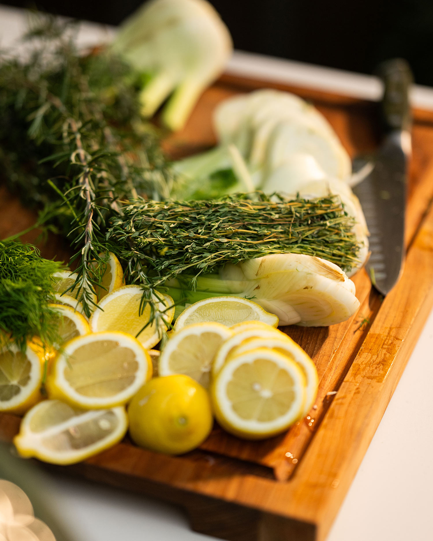 BAKED SEA BASS WITH LEMON AND FENNEL | Tom Aikens | 50 Recipes 50th Anniversary | Big Green Egg