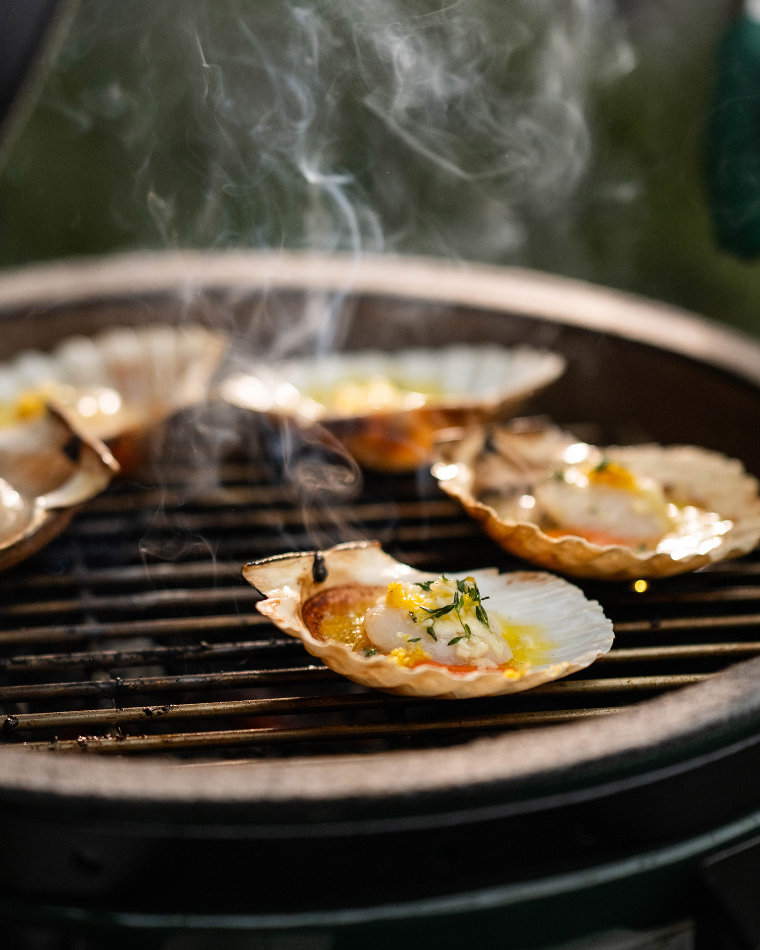 SCALLOPS WITH LEMON AND THYME  | Tom Aikens | 50 Recipes 50th Anniversary | Big Green Egg