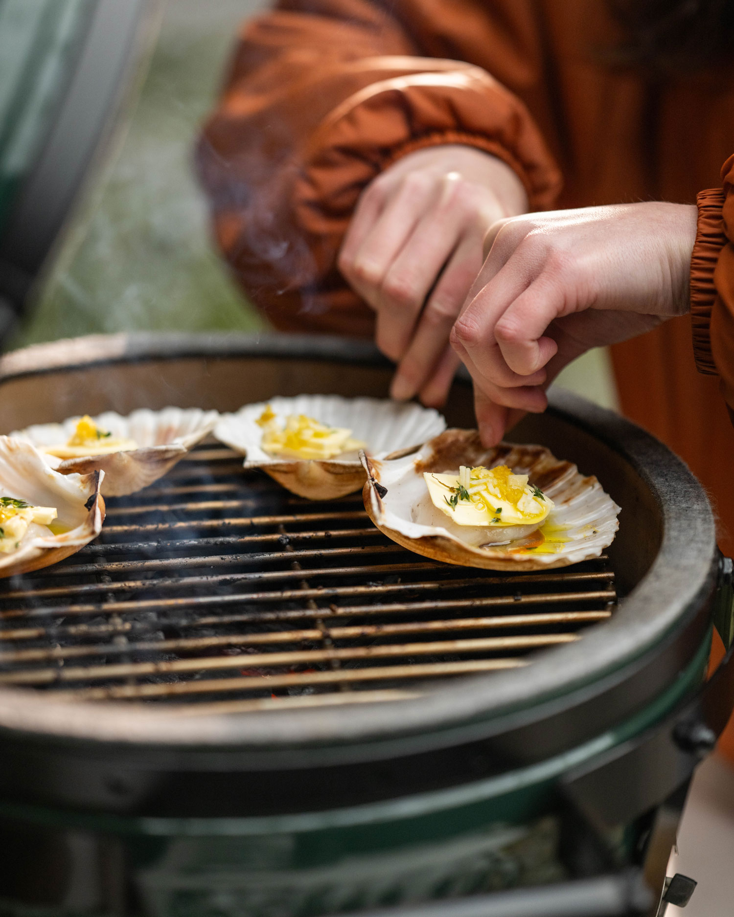 SCALLOPS WITH LEMON AND THYME  | Tom Aikens | 50 Recipes 50th Anniversary | Big Green Egg