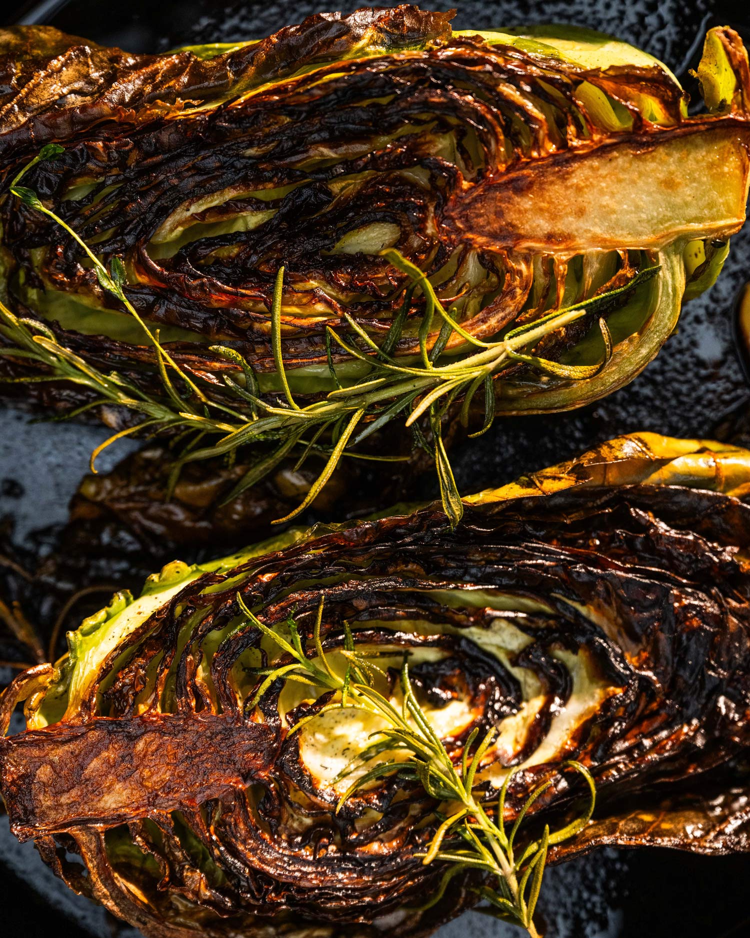 GRILLED HISPI CABBAGE with GREMOLATA  | Tom Aikens | 50 Recipes 50th Anniversary | Big Green Egg