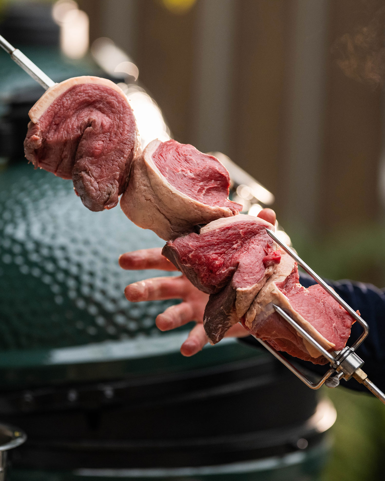 GLAZED ROTISSERIE PICANHA WITH CHILLI SALT  | Tom Aikens | 50 Recipes 50th Anniversary | Big Green Egg