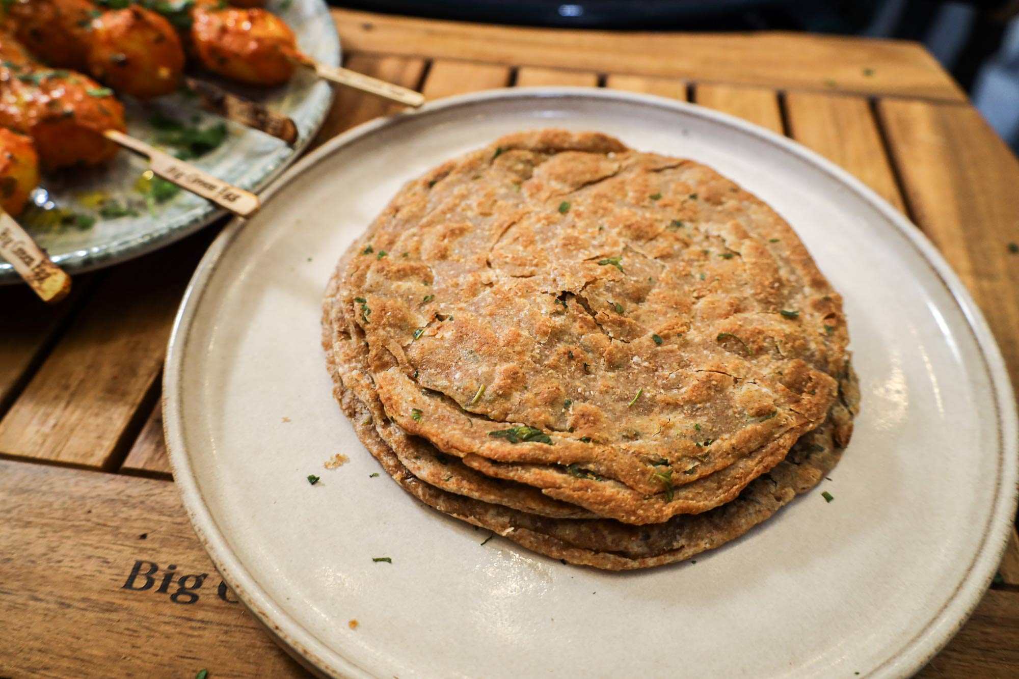 Lachha Parathas  | Karan Gokani 50 Recipes | Big Green Egg