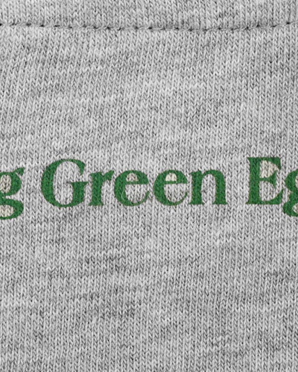 Big Green Egg Let's Create Light Grey T-shirt | Big Green Egg