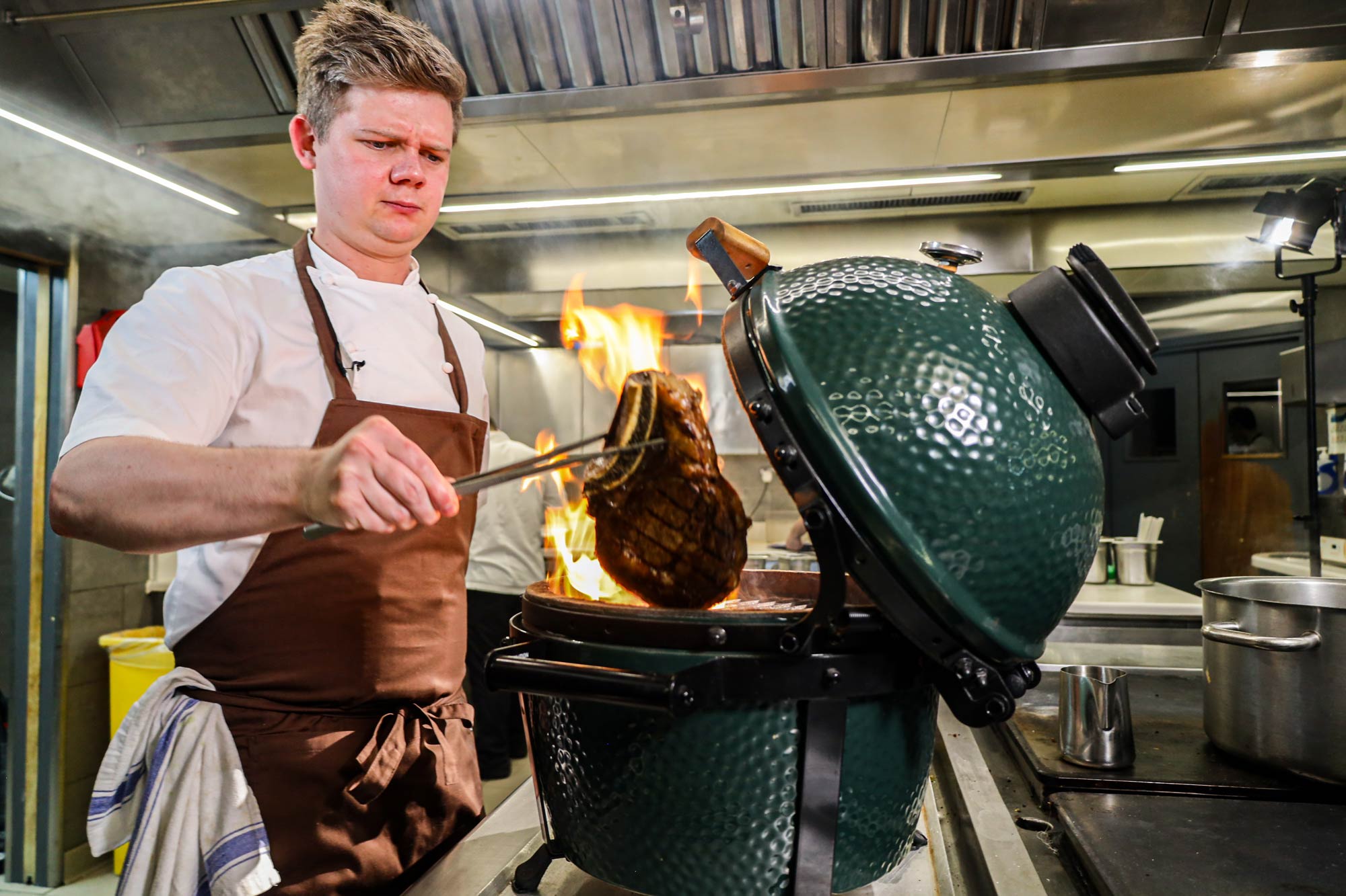 Tom Booton | Steak and Glazed Mushroom | 50 Recipes | Big Green Egg