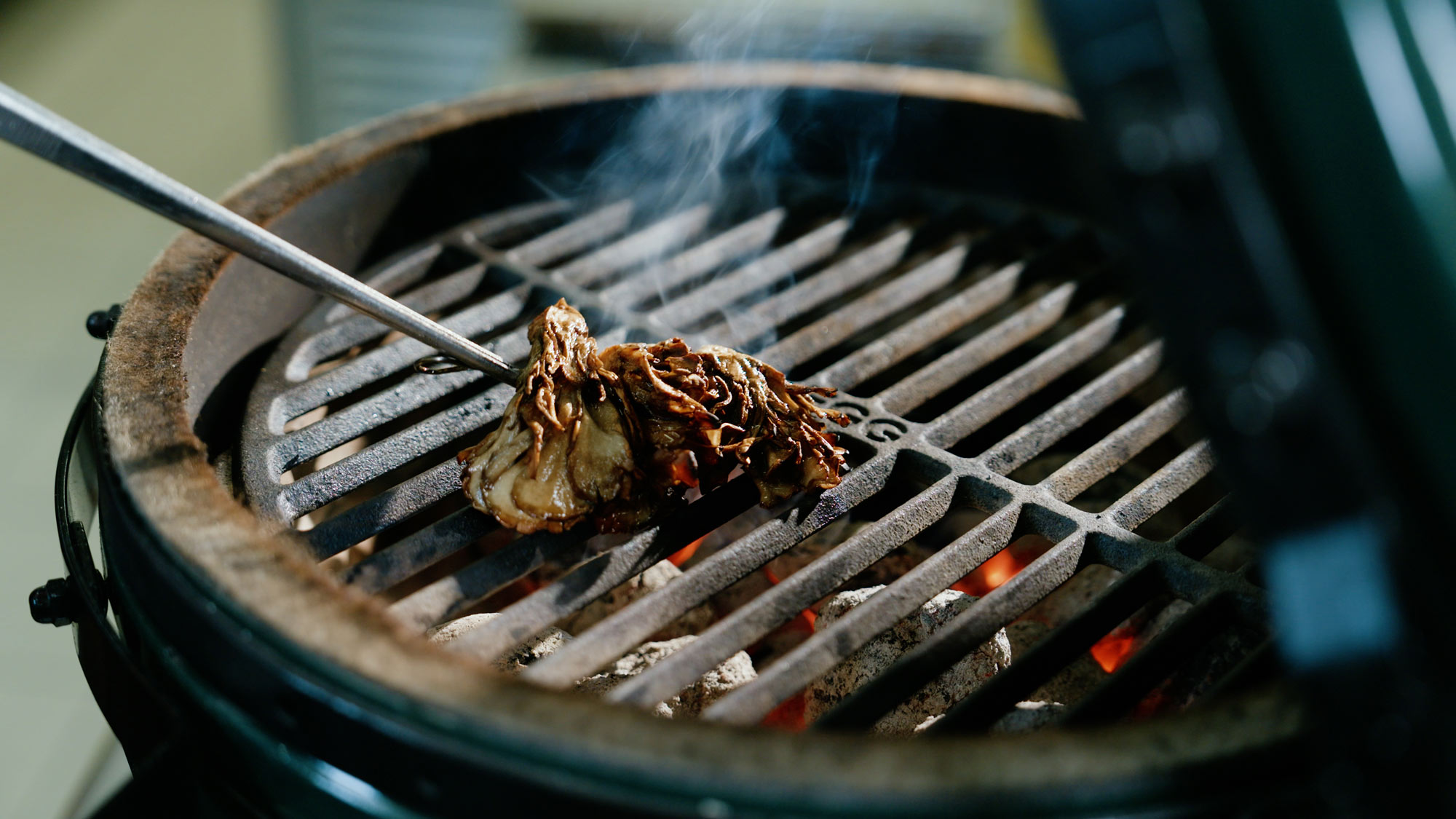 Tom Booton | Steak and Glazed Mushroom | 50 Recipes | Big Green Egg