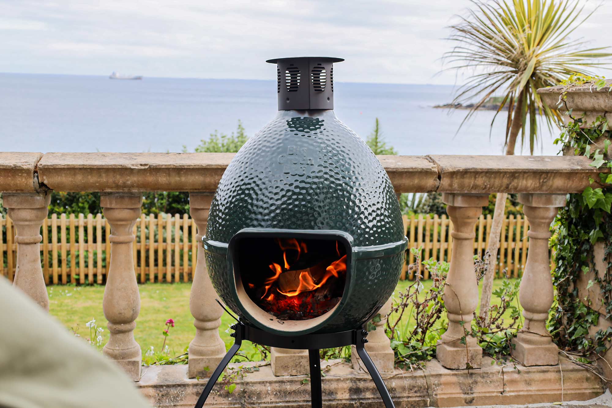 Big green egg chimney sales