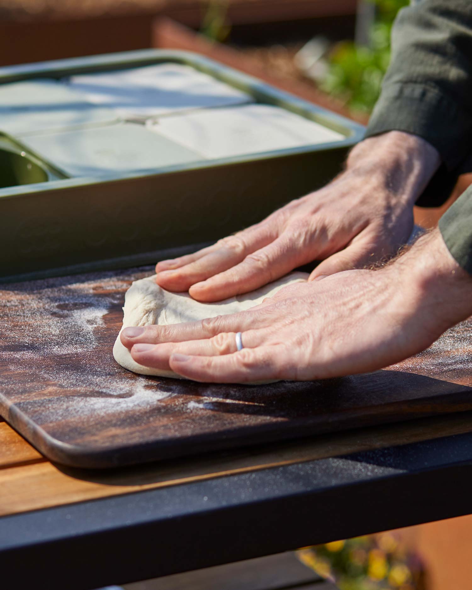 Garden Paradise: Tom Massey | Mushroom Flatbread | Baking | Roasting | Vegetarian Chelsea Flower Show 2025 | Big Green Egg