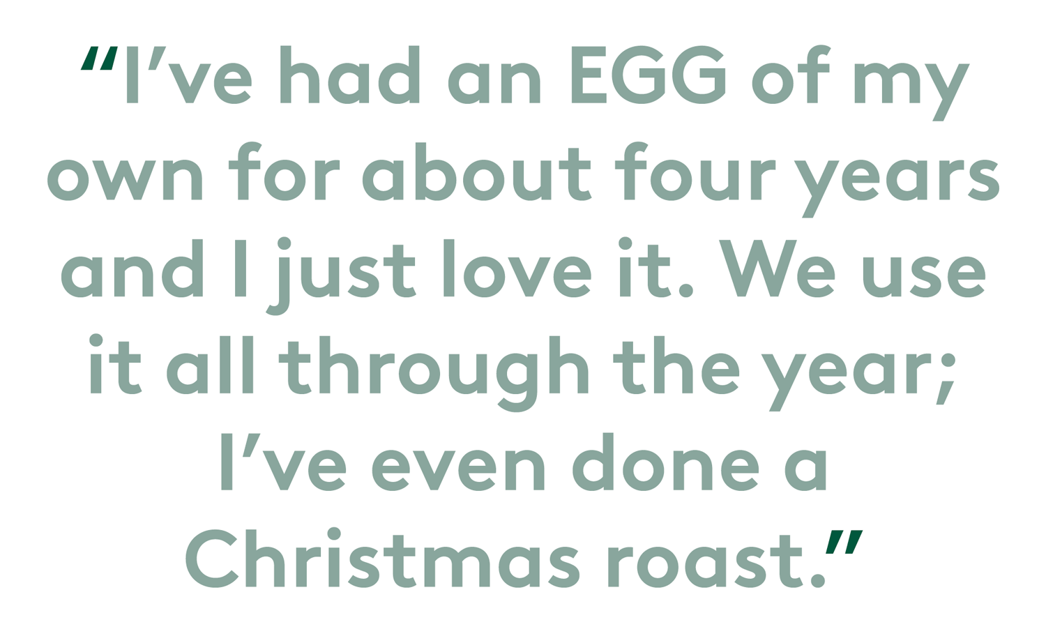 Pollyanna Wilkinson Interview Big Green Egg