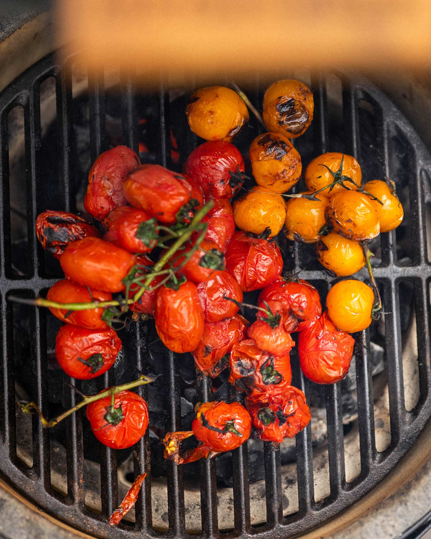 Barbecued Tomato and Cheddar Tart | Chantelle Nicholson | Falcon Enamelware | baking | Big Green Egg Recipes