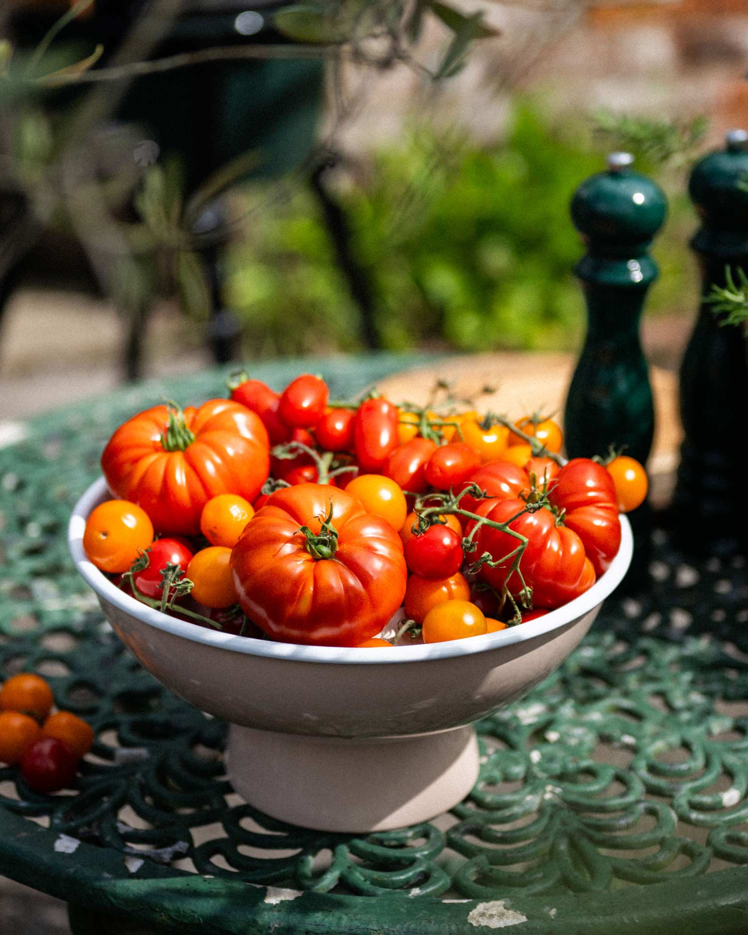 Barbecued Tomato and Cheddar Tart | Chantelle Nicholson | Falcon Enamelware | baking | Big Green Egg Recipes