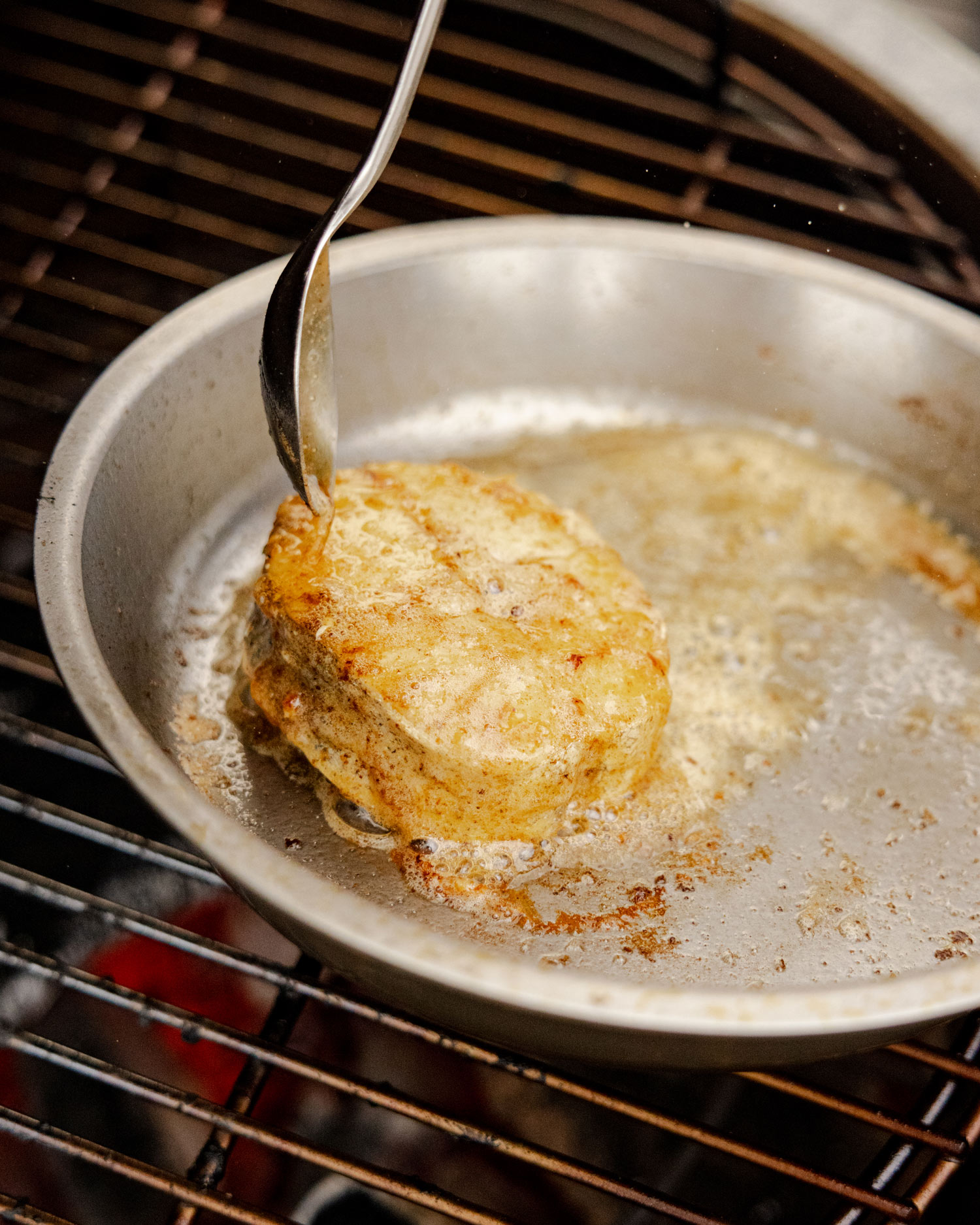 Hake with Dill Beurre Blanc, Tomato and Trout Roe | Chapel Down & Big Green Egg