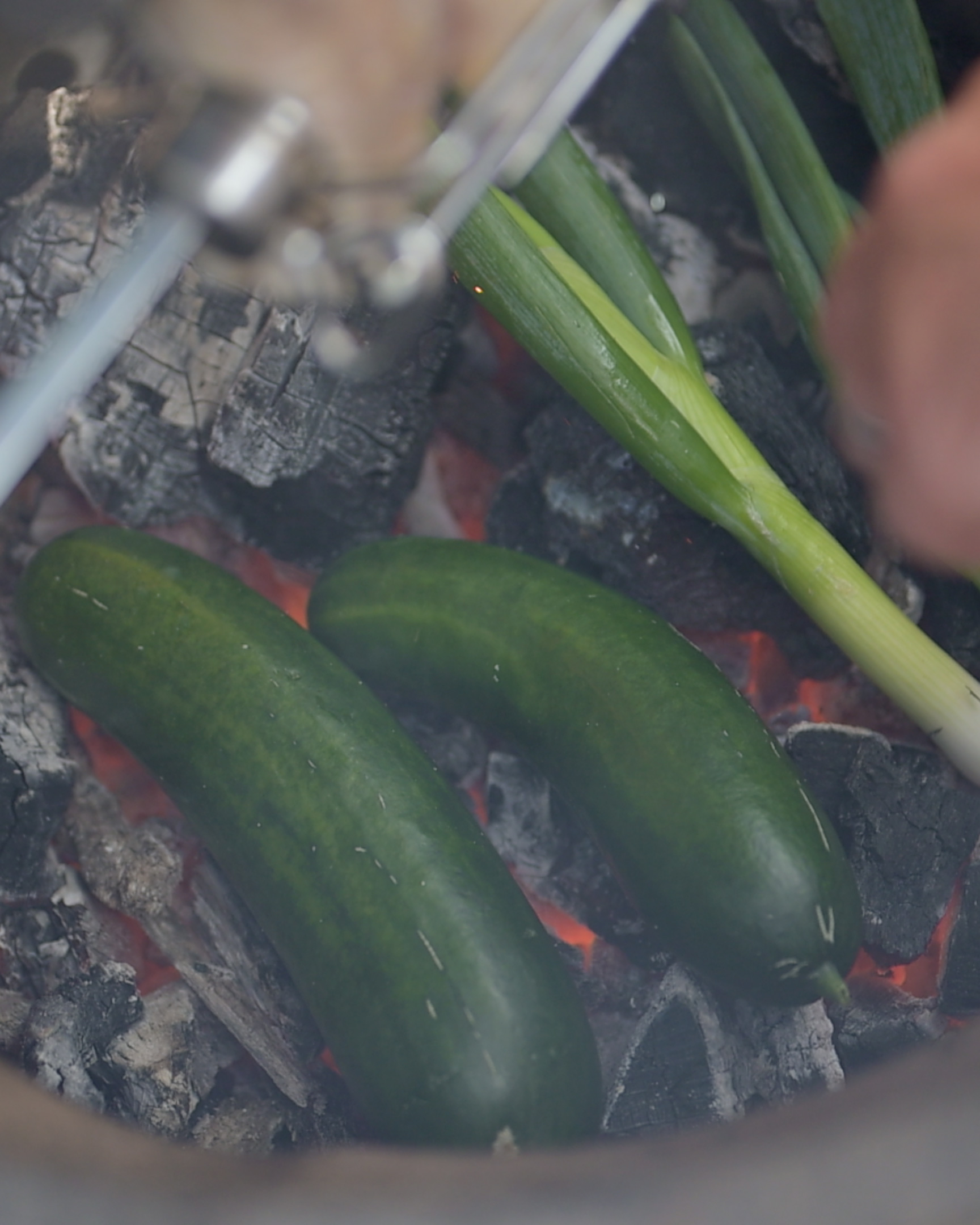 Rotisserie Monkfish & Burnt Cucumber Salad | Rotisserie 2 recipes | Fish | Big Green Egg | The Pig