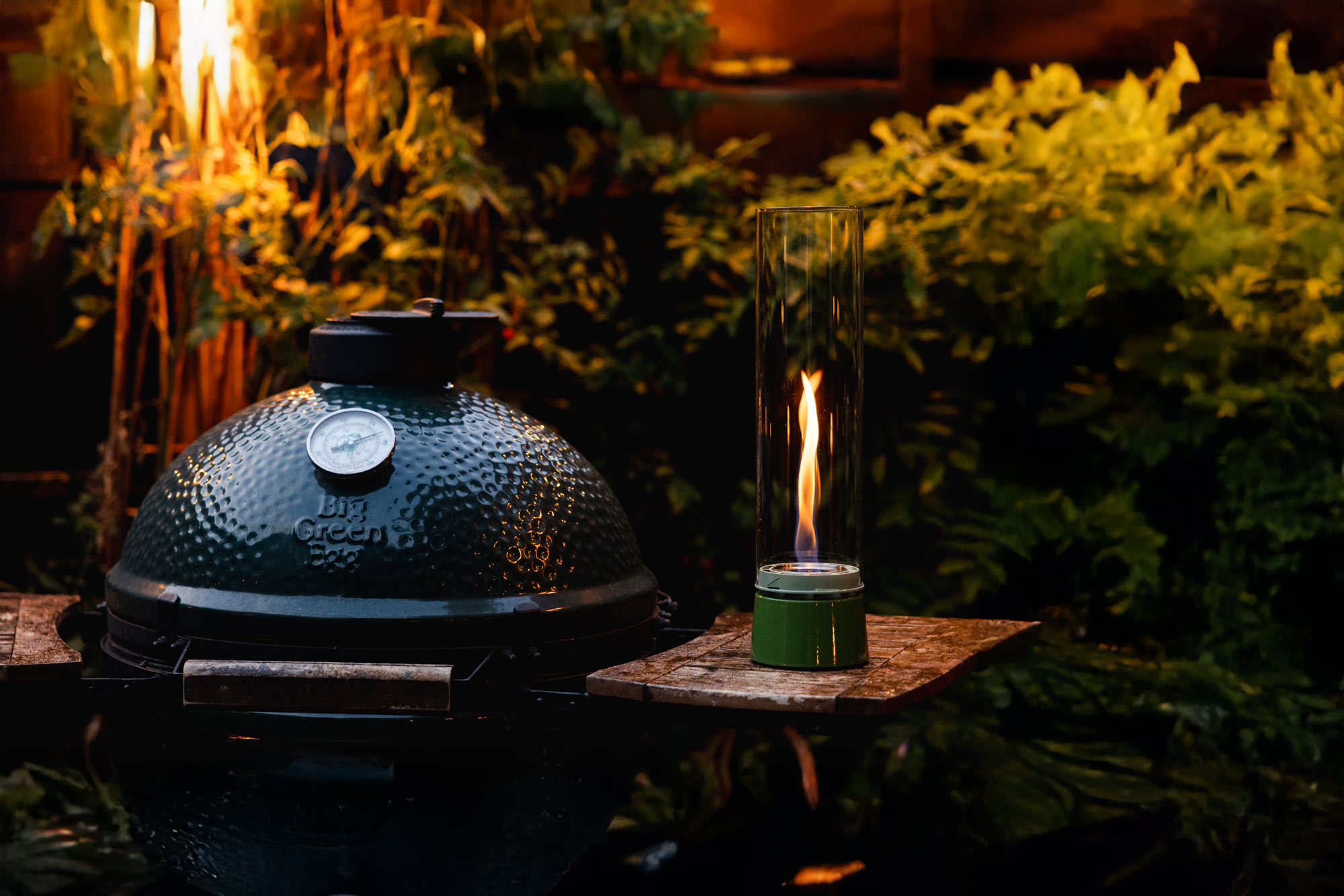 Table Top Patio Heater - Höfats Spin Air Tabletop Fireplace | Big