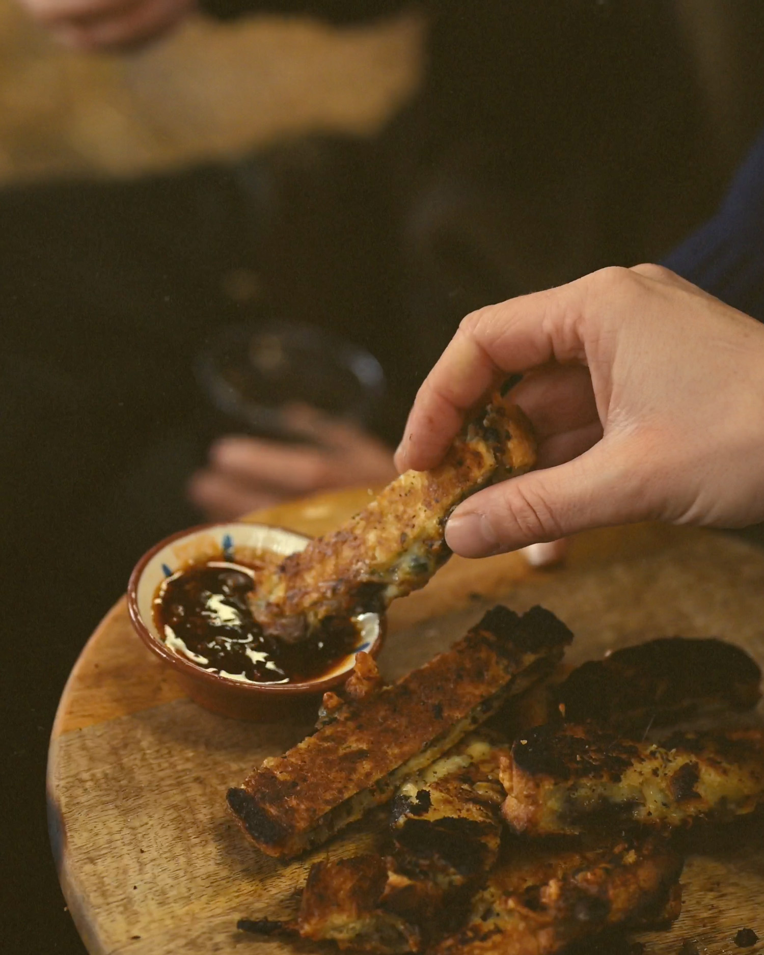 Cheesy Mushroom Truffle Fingers | Tart London and Christmas on the EGG | Grilling | Vegetarian recipes | Christmas | Big Green Egg