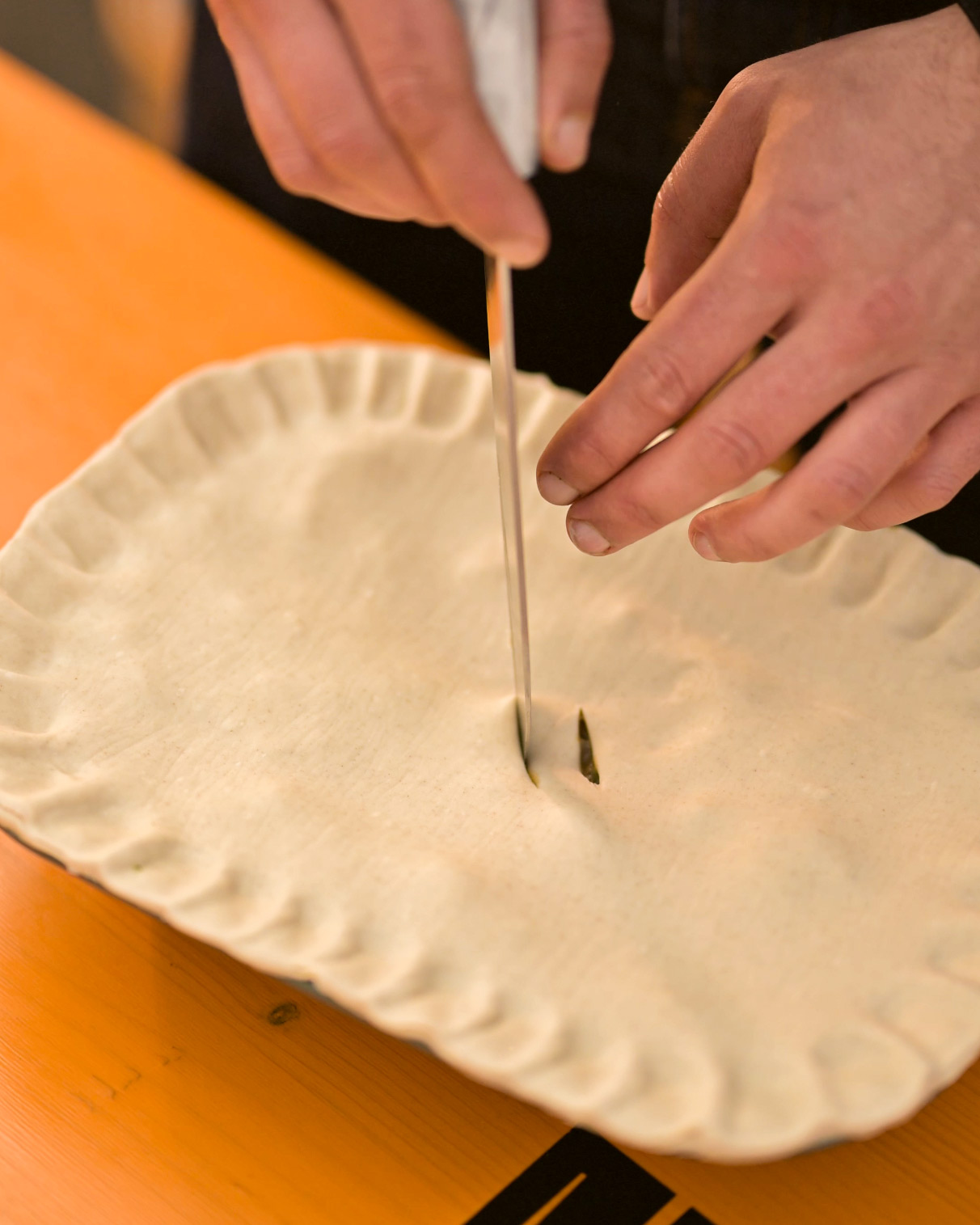 Falcon Enamelware X Big Green Egg Oven To Table Pie Dish X Willy's Pies