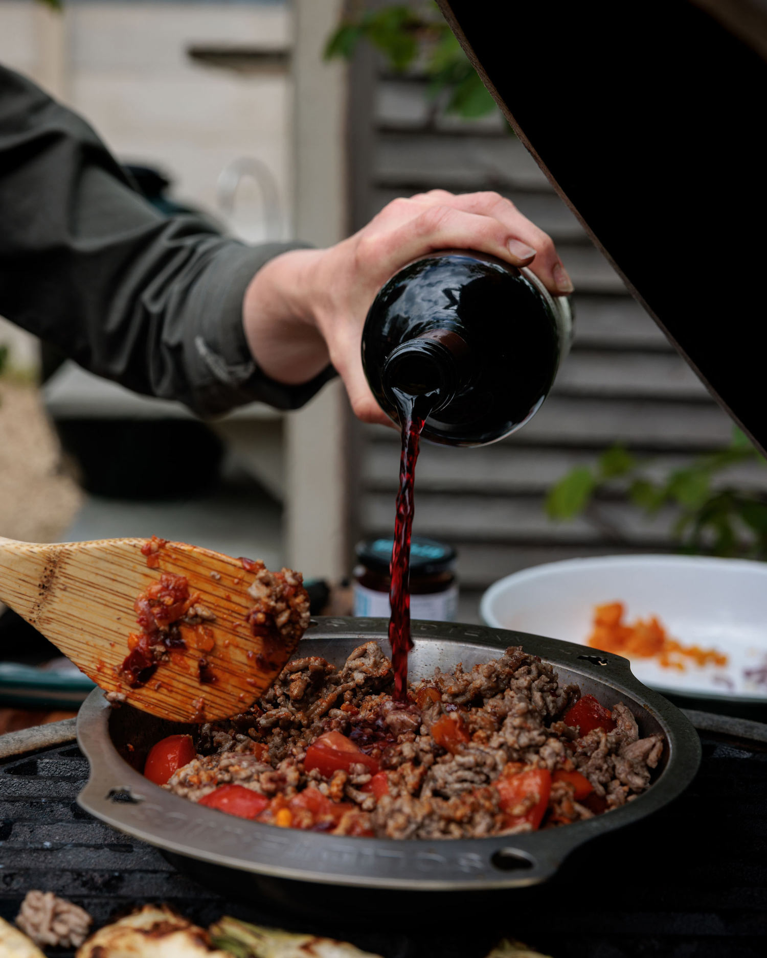 Courgettes Stuffed with Lamb, Harissa and Apricots | Grilling | Eggspander recipes | Lamb | Big Green Egg