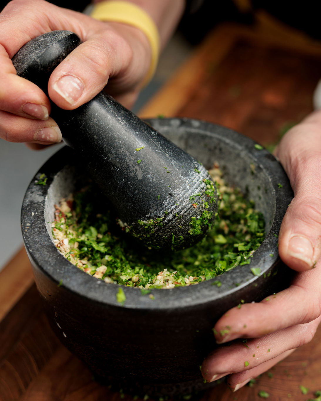Kale Pesto and Charred Veg Flatbreads | Kathy Slack's Recipes | Vegetarian | Grilling | Big Green Egg | Chelsea Flower Show