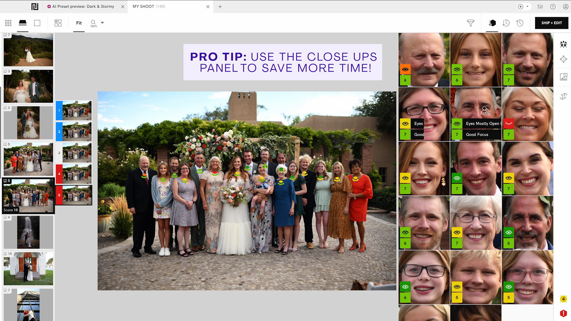 Select the best photos faster using these AI features