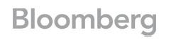 Bloomberg logo featuring sleek, modern typography in a minimalist design, perfect for finance news.