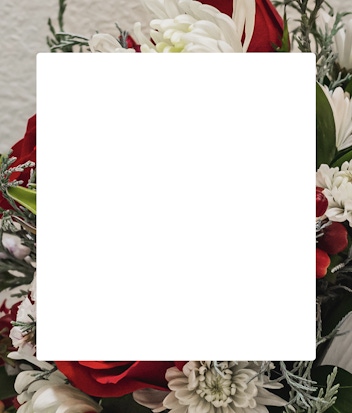 Vibrant bouquet featuring red roses, white daisies, and green accents, ideal for celebrations.