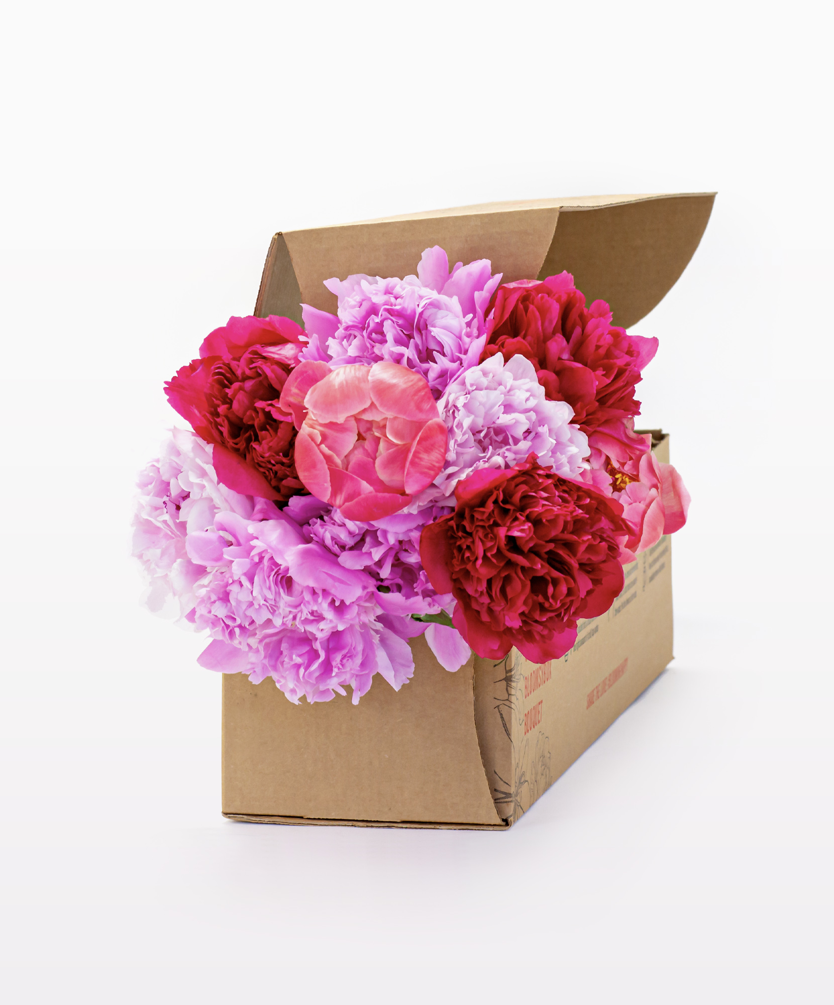She is the Moment | Multicolored peonies | Flower Delivery