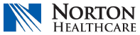 Norton Healthcare logo featuring blue and white colors, symbolizing medical excellence.