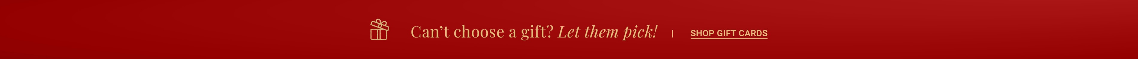 Elegant red background featuring the logo of a renowned gift delivery service.