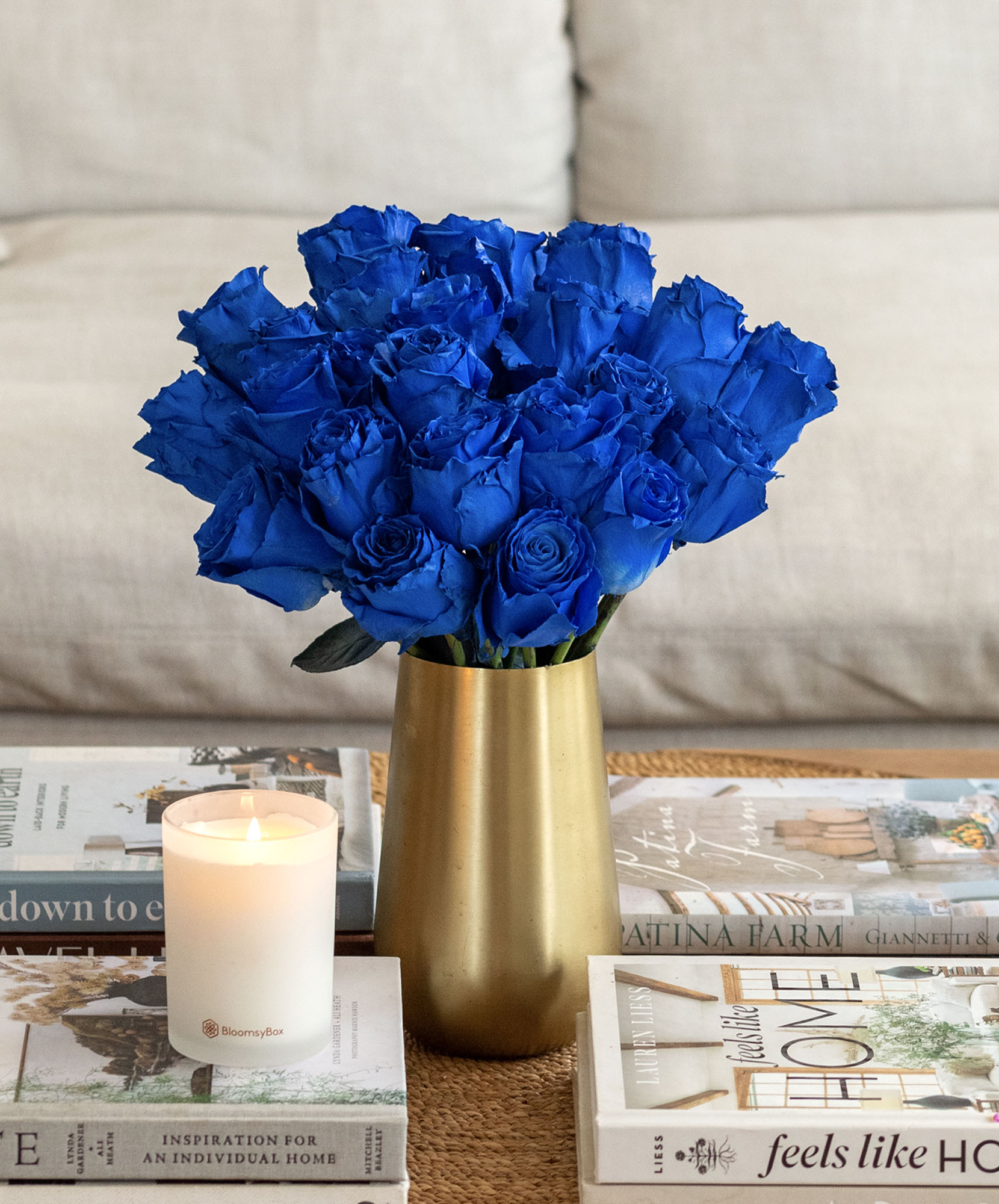 Cobalt Dream - Blue & Purple Floral Mix | BloomsyBox