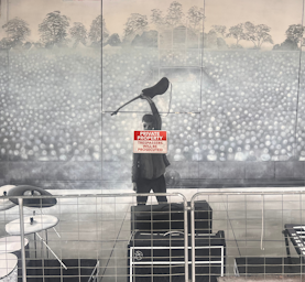sams office mural