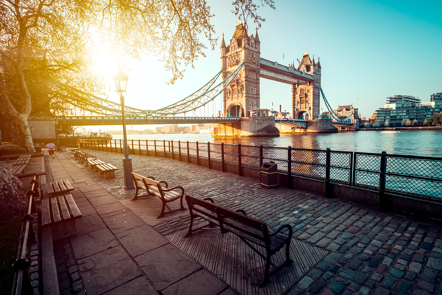 Tower Bridge and the river