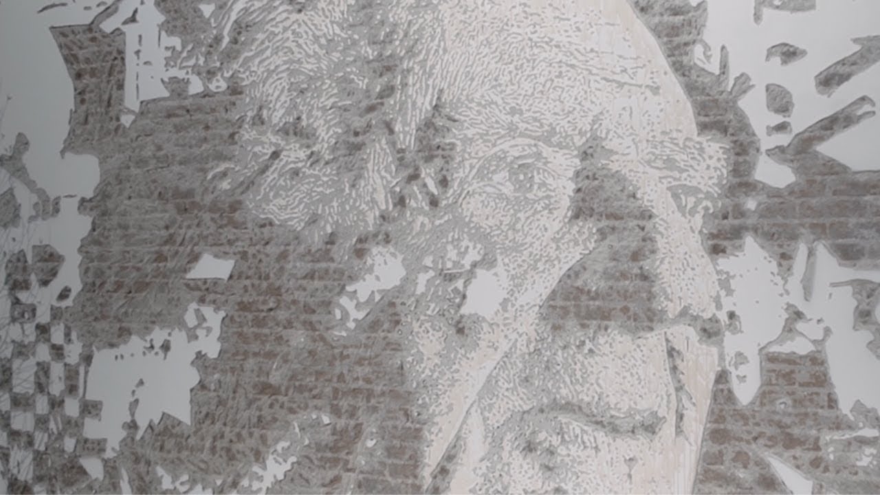 Vhils urban art
