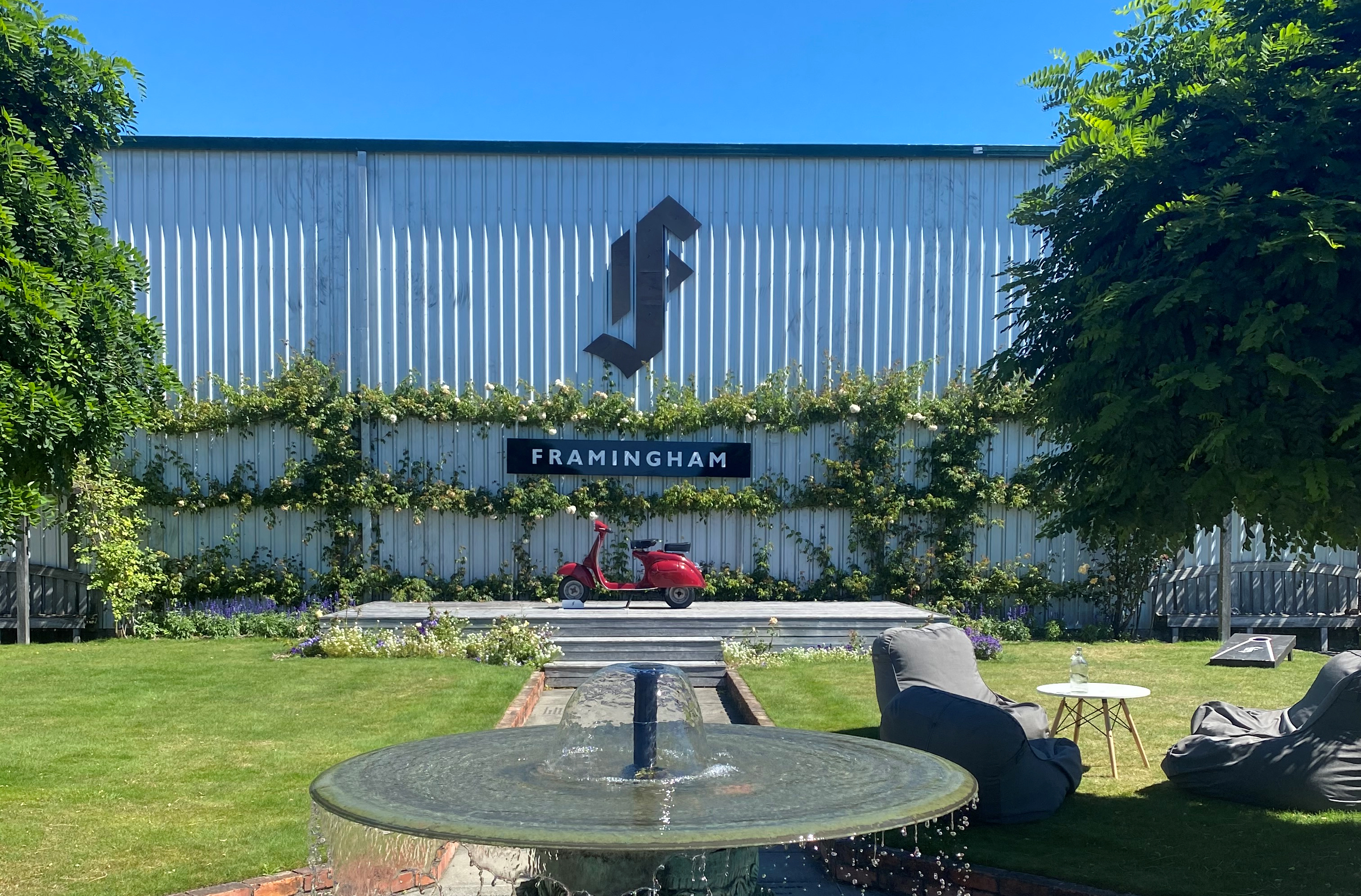 New Zealand Wine Tourism Framingham Courtyard