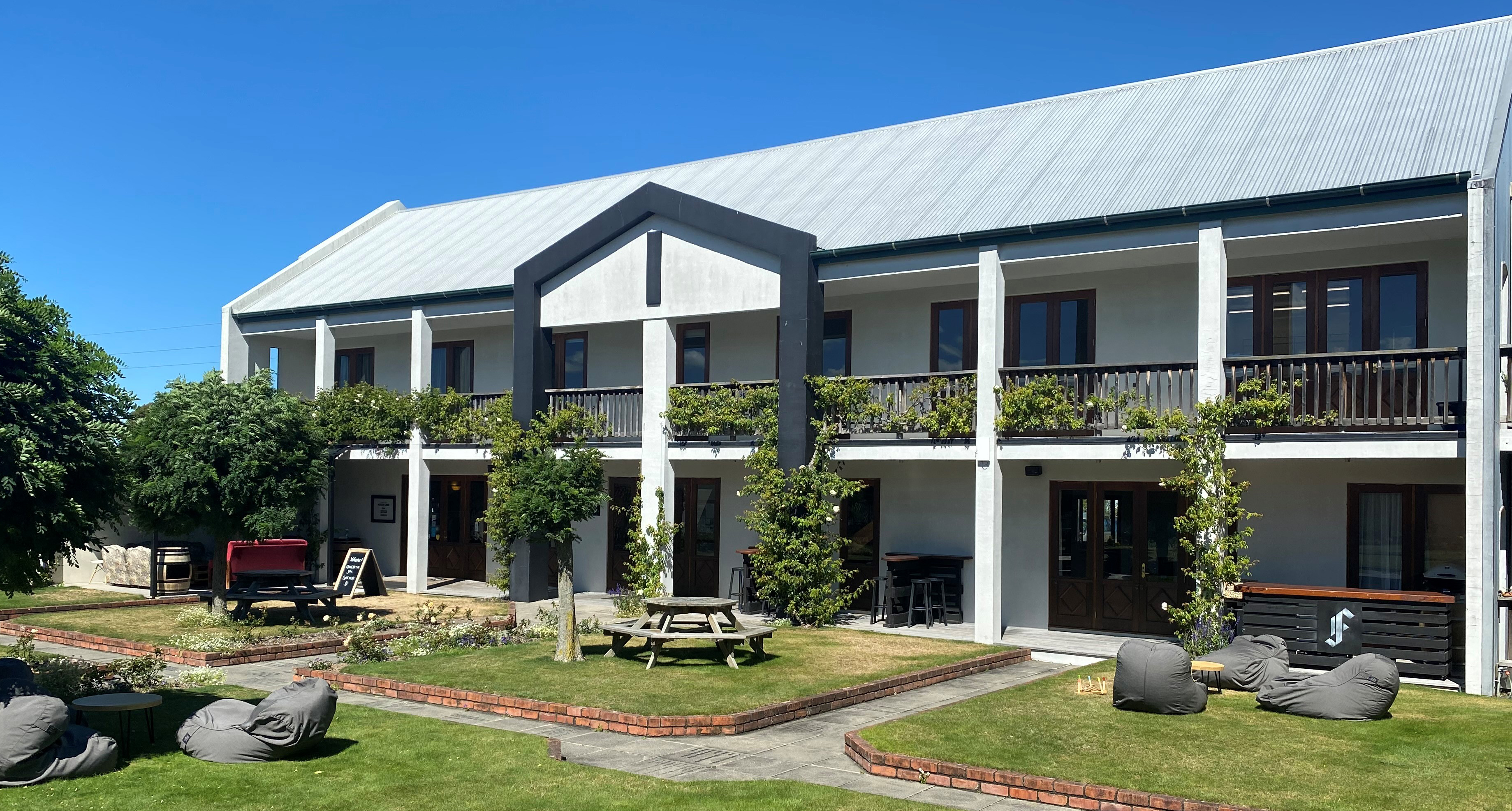 New Zealand Wine Tourism Framingham Cellar Door Side View