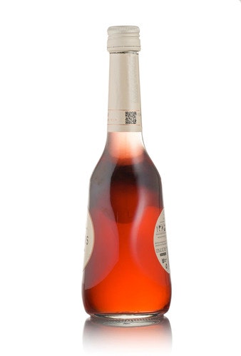 Botella de Mateus Rose com QR Code