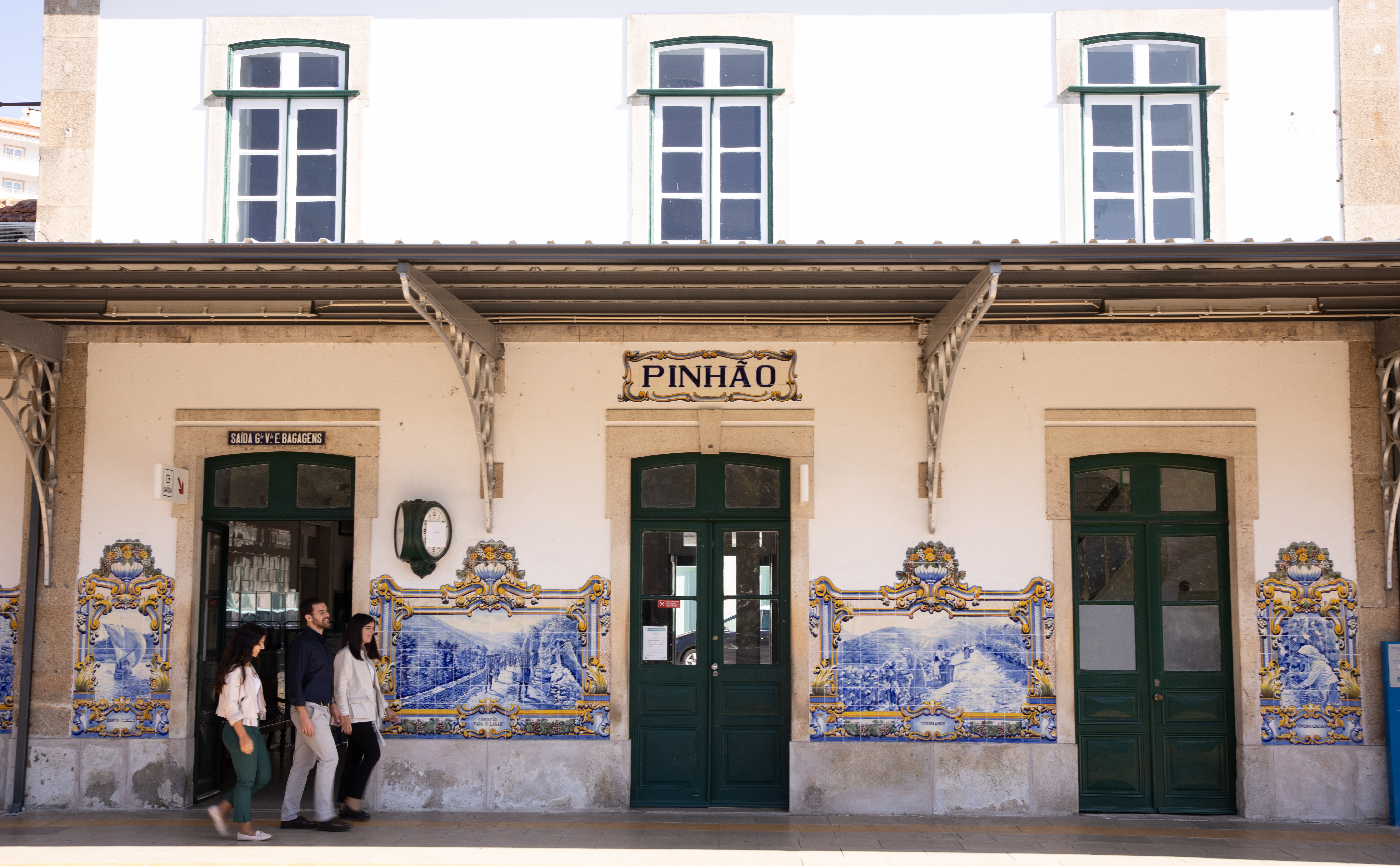 Pinhão train station in the Douro