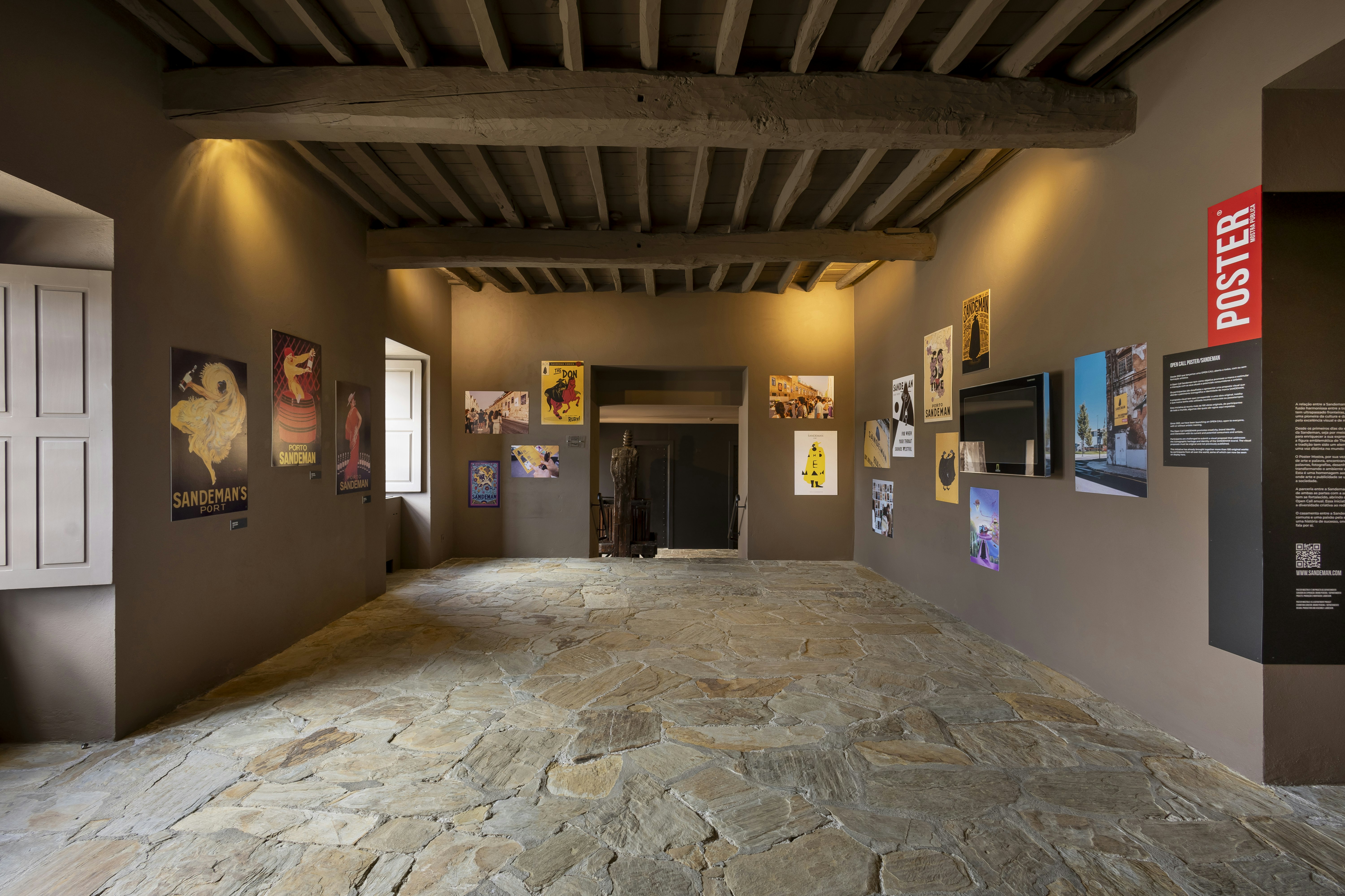 Art Exhibition Sandeman and Poster Mostra Quinta do Seixo